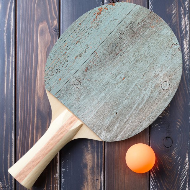 Pala De Ping Pong Madera azul pintada (Subido por el creador)