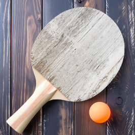 Pala De Ping Pong Madera Blanqueada por la Intemperie