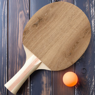 Pala De Ping Pong Madera de Teca Ligera