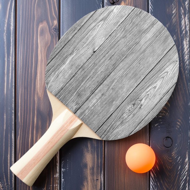 Pala De Ping Pong Madera gris oscuro y templada (Subido por el creador)