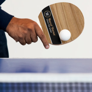 Pala De Ping Pong Madera monográfica como rústica