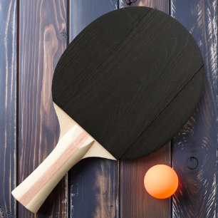 Pala De Ping Pong Madera negra oscura