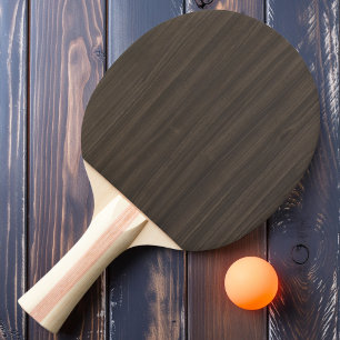 Pala De Ping Pong Madera oscura moderna