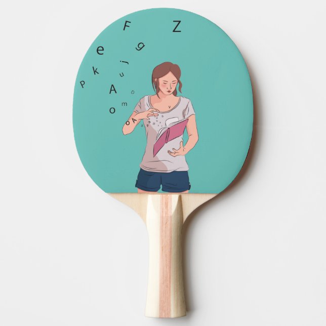 Pala De Ping Pong Magcista de libros (Anverso)