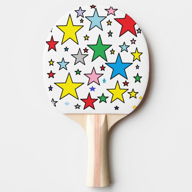 Pala De Ping Pong Magic Stars Lucky Ping Pong Paddle (Anverso)