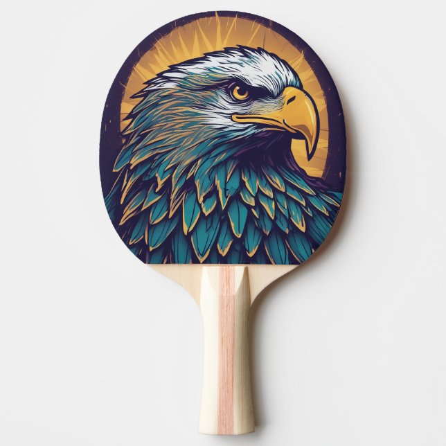 Pala De Ping Pong Majestic Bald Eagle (Anverso)