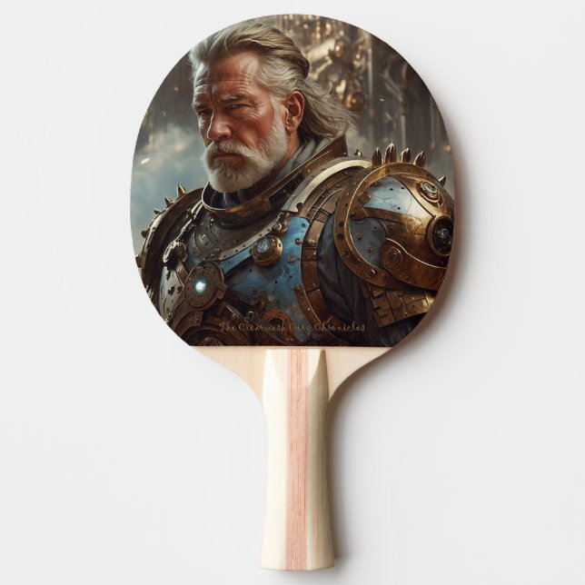 Pala De Ping Pong Majestic Regal Steampunk King Ping Pong Paddle (Anverso)