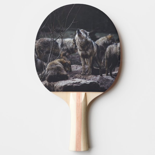 Pala De Ping Pong Manada de Lobos (Anverso)