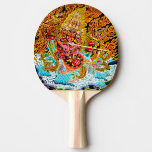 Pala De Ping Pong Mandala oriental de Guay thangka dios oriental vib