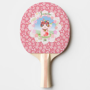 Pala De Ping Pong Maneki Neko Lucky Luna