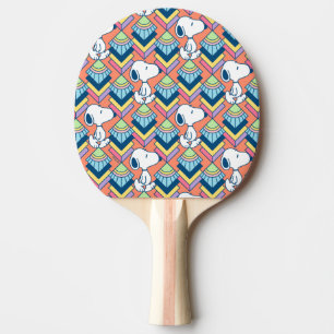 Pala De Ping Pong Maní   Patrón de sueños Snoopy Deco