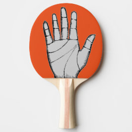 Pala De Ping Pong Mano del metal de Steampunk del vintage