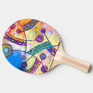Pala De Ping Pong Mano dibujada por EDDArt - Dream Scale 1