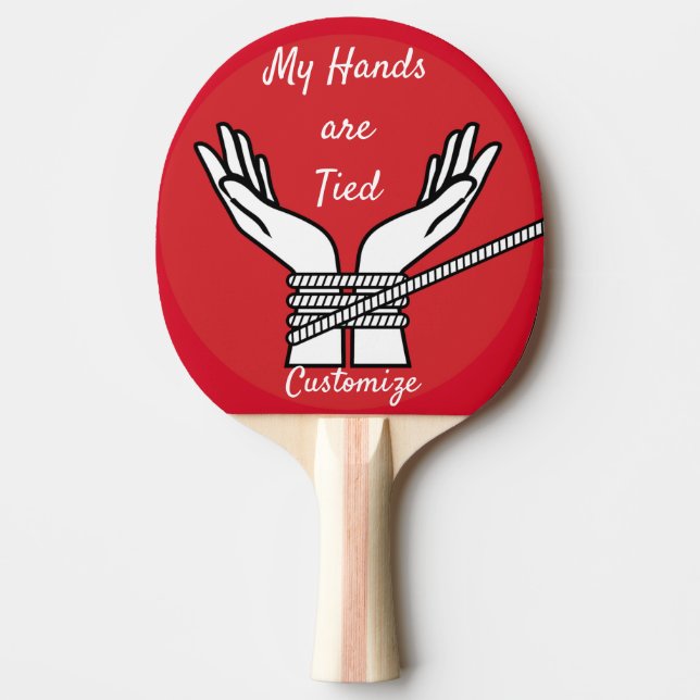 Pala De Ping Pong Manos atadas Thunder_Cove (Anverso)