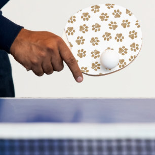 Pala De Ping Pong Manos de perro, garras de perro, patas de oro Nara
