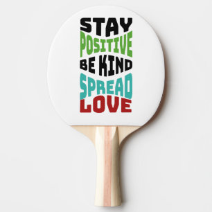 Pala De Ping Pong Mantén Positivo