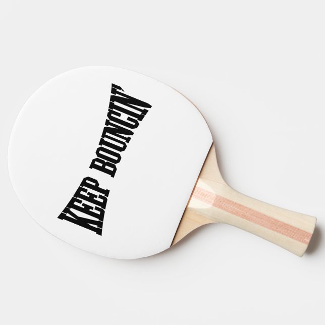 Pala De Ping Pong Mantener Bouncin' (Lateral)