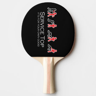 Pala De Ping Pong Mantenga la paleta superior