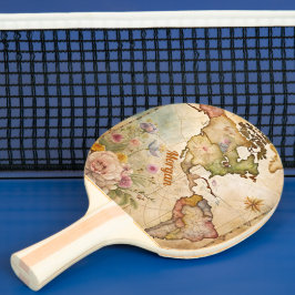 Pala De Ping Pong Mapa de cosecha personalizada