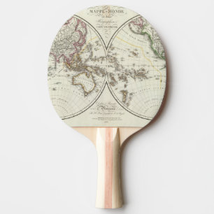 Pala De Ping Pong Mapa del atlas de París