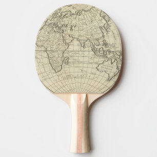 Pala De Ping Pong Mapa del mundo 2 2