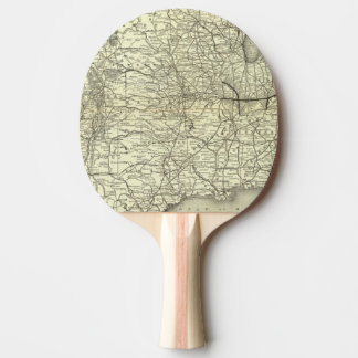 Pala De Ping Pong Mapa Ohio y ferrocarril de Mississippi