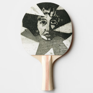 Pala De Ping Pong "Marcador de preguntas" Ping Pong Paddle