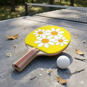 Pala De Ping Pong Margarita Brillante y Audaz