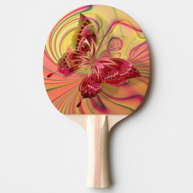 Pala De Ping Pong Mariposa (Anverso)