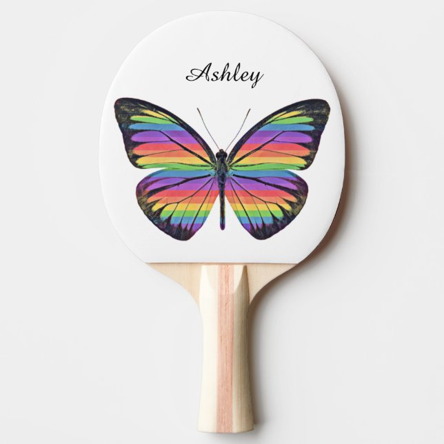 Pala De Ping Pong Mariposa Ping Pong Paddle (Anverso)