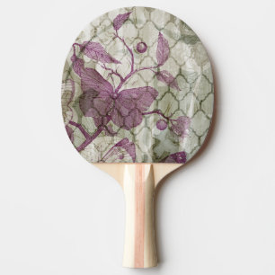 Pala De Ping Pong Mariposas árabes III