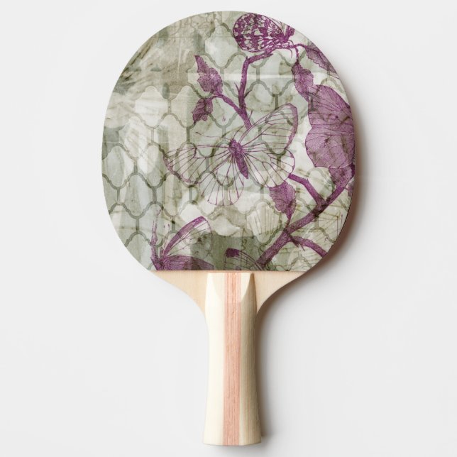 Pala De Ping Pong Mariposas árabes IV (Anverso)