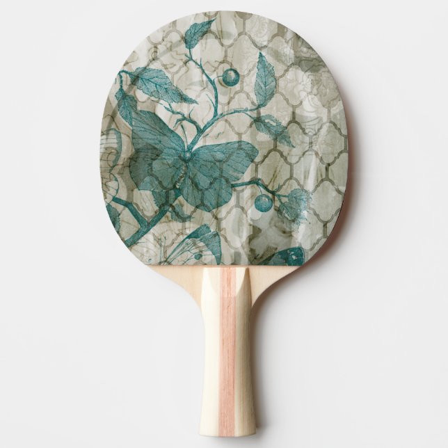 Pala De Ping Pong Mariposas árabes V (Anverso)