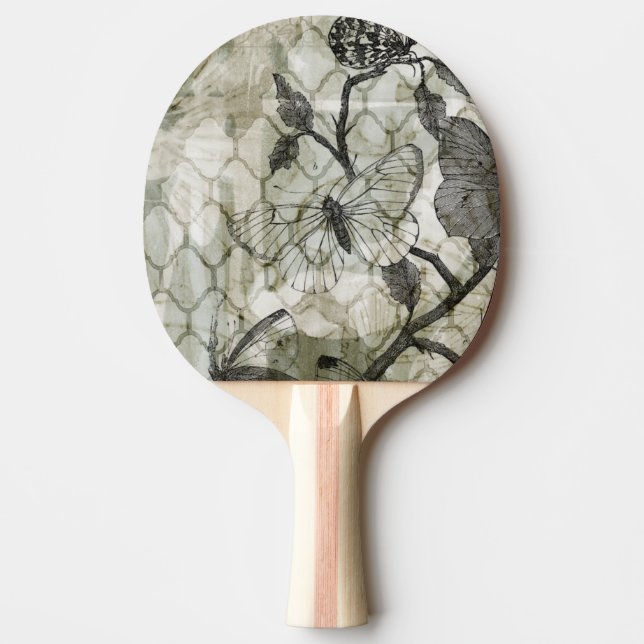 Pala De Ping Pong Mariposas del Arabesque II (Anverso)