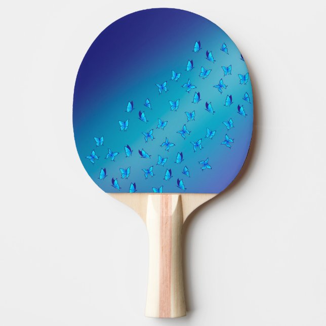 Pala De Ping Pong Mariposas encantadas Ping Pong Paddle (Anverso)