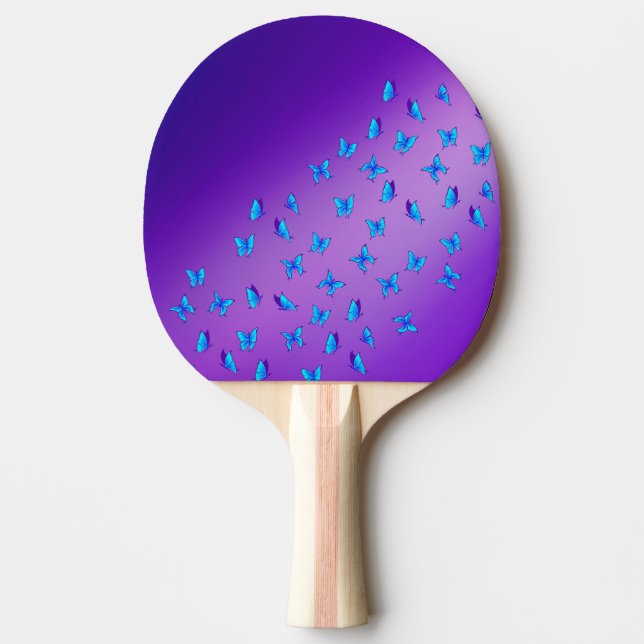 Pala De Ping Pong Mariposas encantadas Ping Pong Paddle (Anverso)