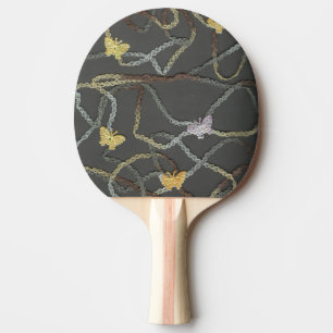 Pala De Ping Pong Mariposas flotantes