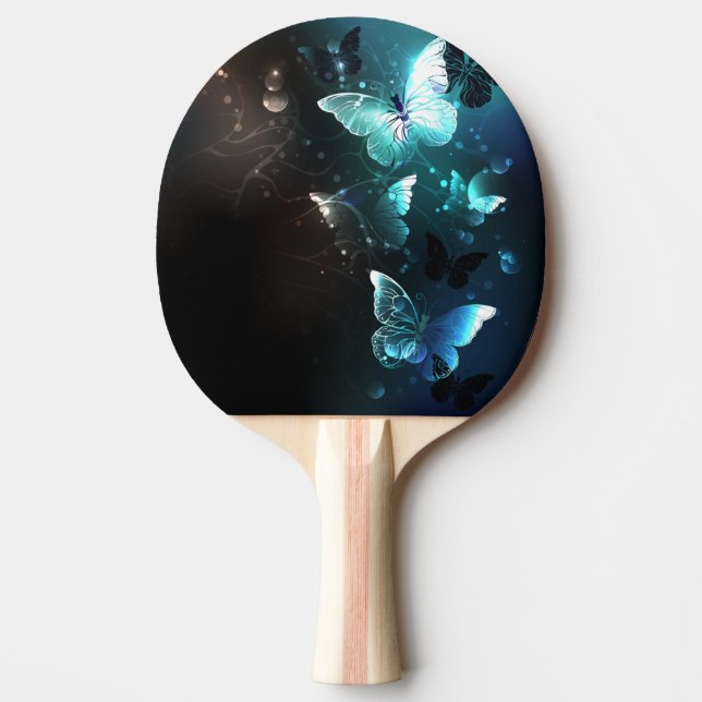 Pala De Ping Pong Mariposas nocturnas (Anverso)