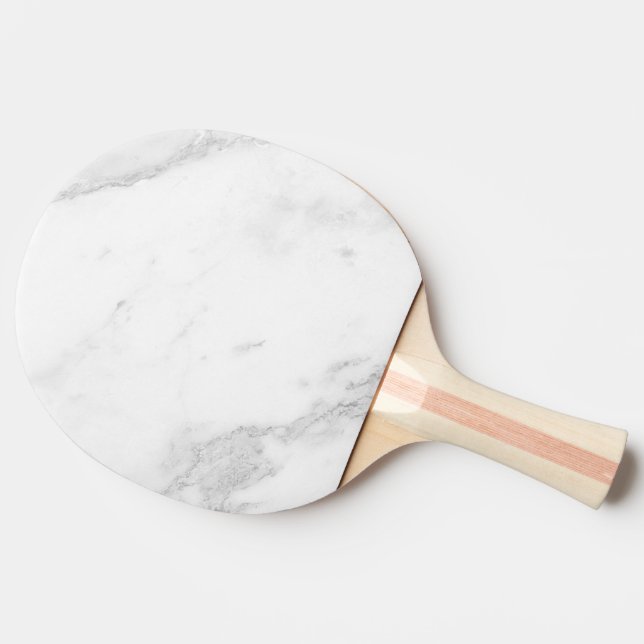 Pala De Ping Pong Mármol Blanco (Lateral)