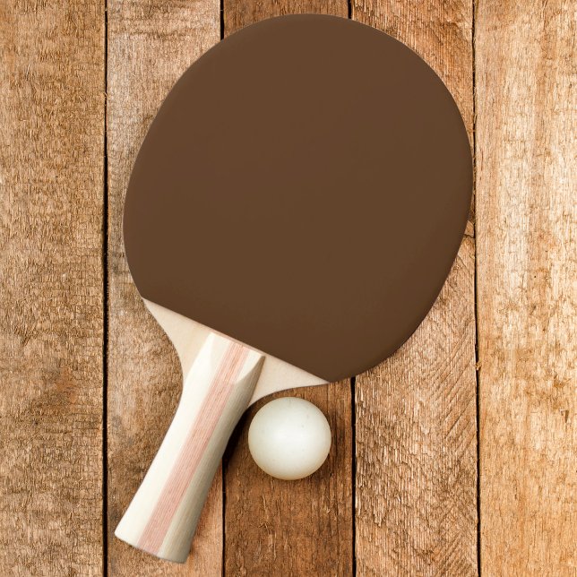 Pala De Ping Pong Marrón Sólido Bosque Profundo (Subido por el creador)
