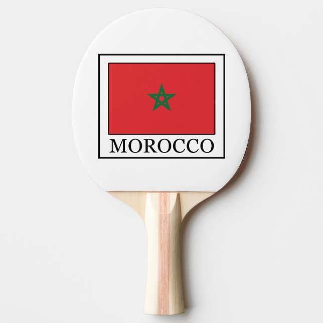 Pala De Ping Pong Marruecos (Anverso)