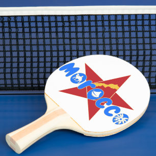 Pala De Ping Pong Marruecos; herencia para apreciar con orgullo