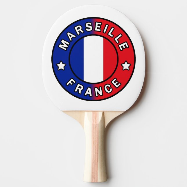 Pala De Ping Pong Marseille France (Anverso)