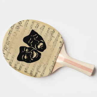 Pala De Ping Pong Máscaras de teatro y música antigua