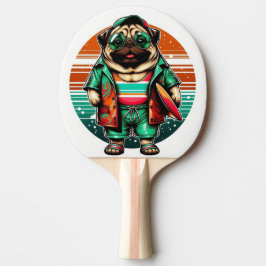 Pala De Ping Pong Mascota Pug