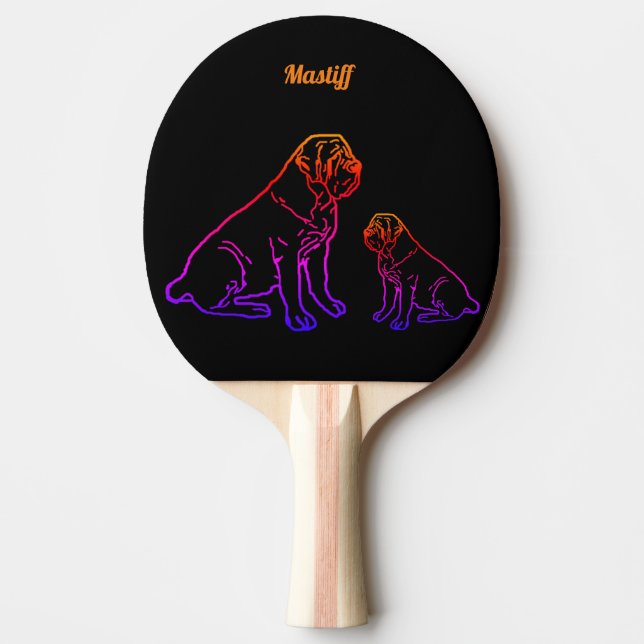 Pala De Ping Pong Mastiff Pilou (Anverso)