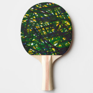 Pala De Ping Pong Matorral verde II