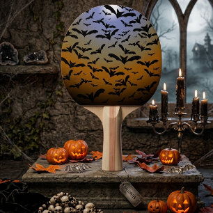 Pala De Ping Pong Me He Vuelto Loco Por Murciélagos Negros Y Hermosa