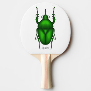 Pala De Ping Pong Mecynorhina torquata personalizado ilustracion