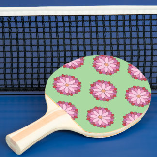 Pala De Ping Pong Medallero asiático pastel rosado